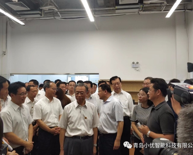 山東省委書記、省長、青島市委書記一行蒞臨我司視察指導(dǎo)工作